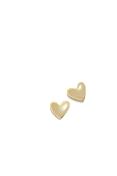 Agatha ruiz de la prada PENDIENTES CHARM CORAZON DORADO PEQ