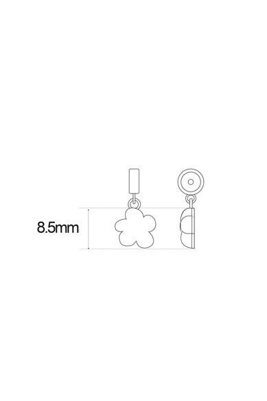 Agatha ruiz de la prada CHARM FLOR CIRCONITA SIN CADENA Rebajas online