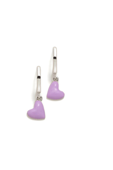Agatha ruiz de la prada CRIOLLAS CORAZONES MORADO Libre de impuestos