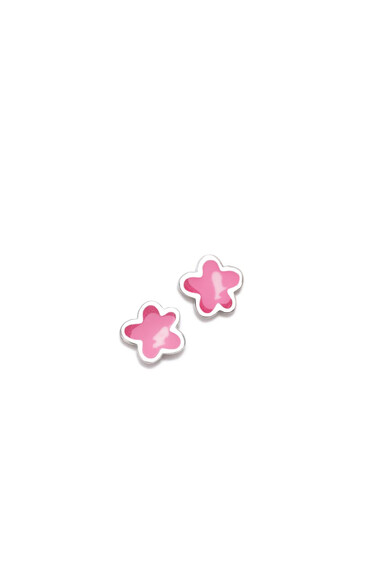 Agatha ruiz de la prada PENDIENTE FLOR ROSAS AQUA
