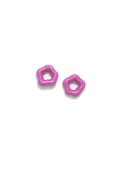 Agatha ruiz de la prada PENDIENTES FLOR FUCSIA Oferta especial