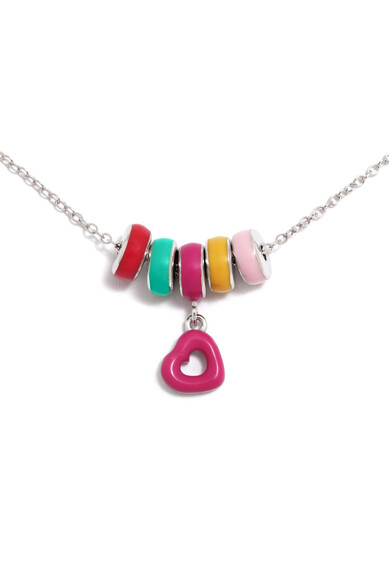 Agatha ruiz de la prada COLGANTE MULTI DONUTS CORAZON