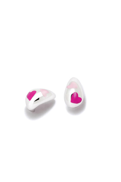 Agatha ruiz de la prada PENDIENTE VENETA CORAZONES Superdescuento