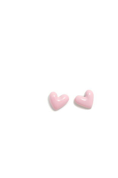 Agatha ruiz de la prada PENDIENTES CHARM CORAZON PEQUE PASTEL Oferta exclusiva