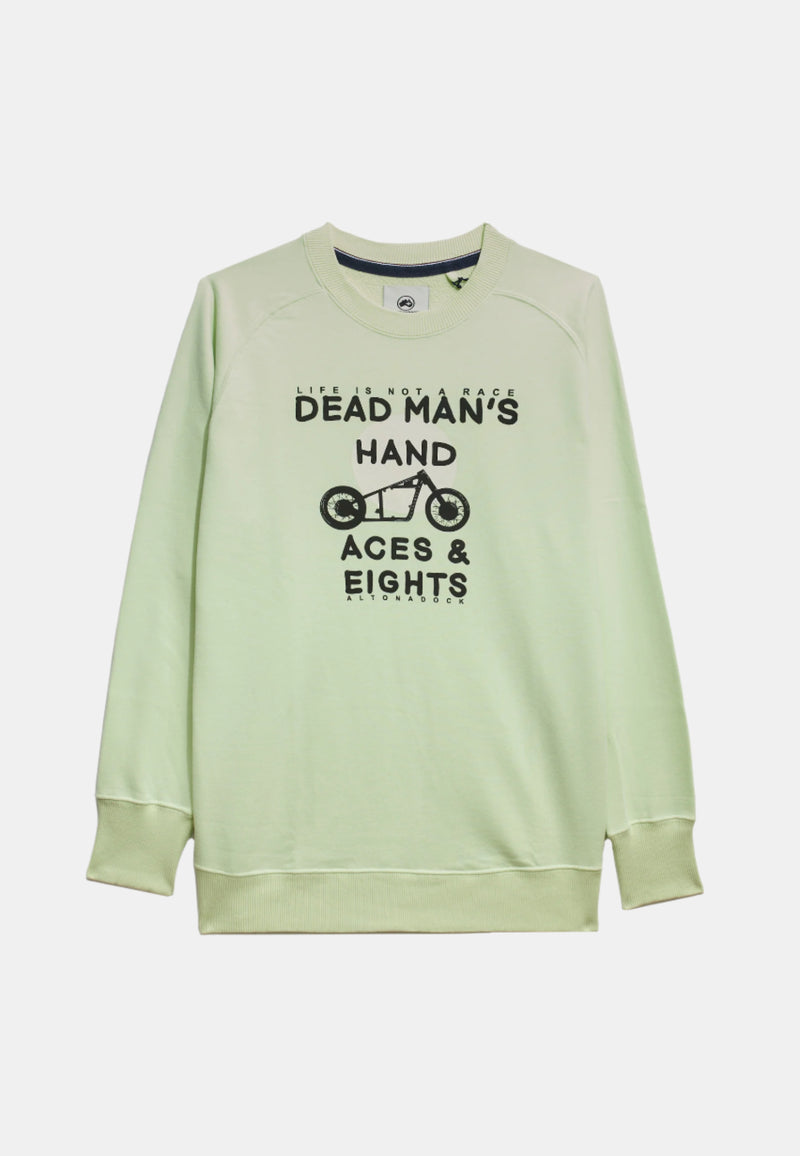 Altonadock Sudadera Cafe Racer Verde Tienda de fábrica