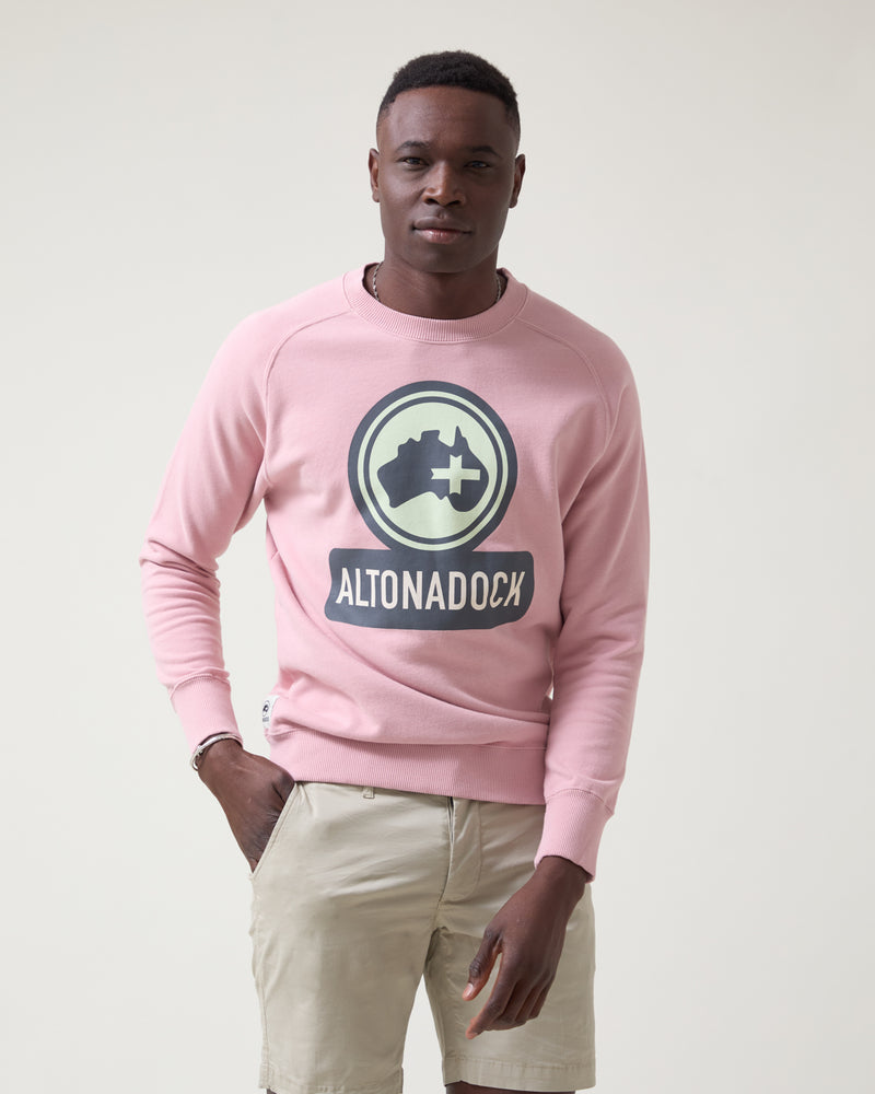 Altonadock Sudadera Brand Old Rose Oferta exclusiva