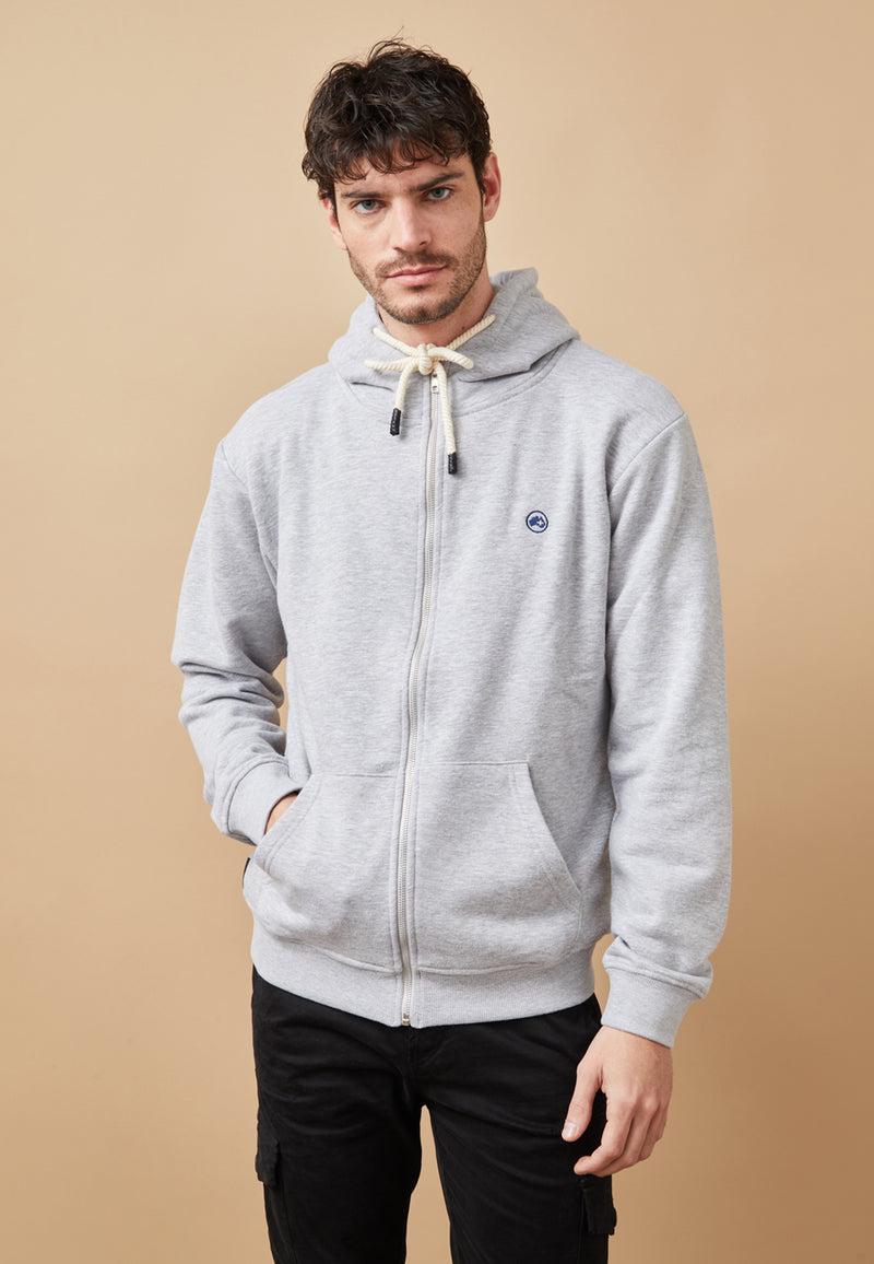Altonadock Sudadera Cremallera Gris En oferta
