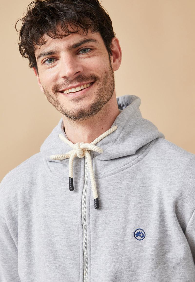 Altonadock Sudadera Cremallera Gris En oferta