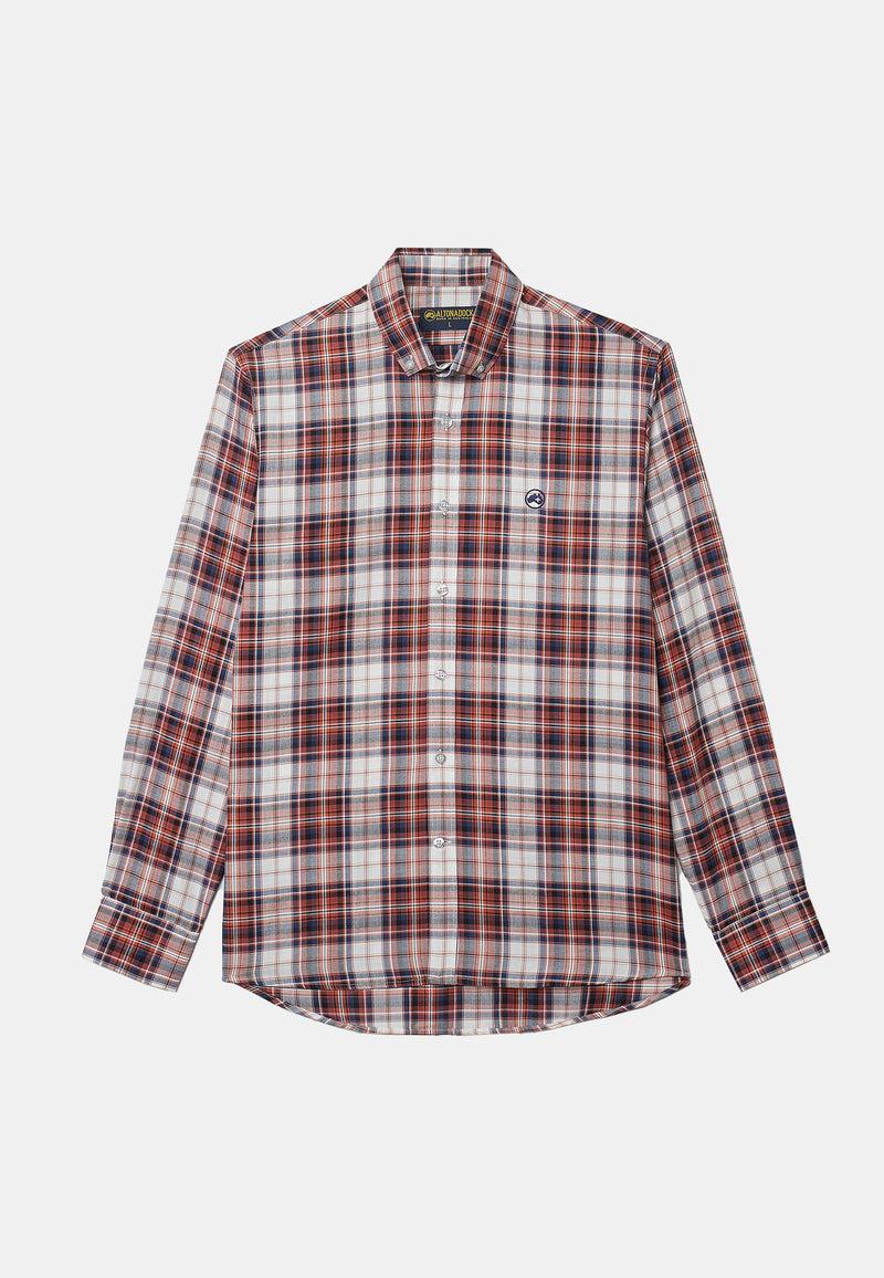 Altonadock Camisa Cuadros Blanco Outlet online