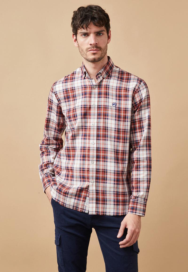 Altonadock Camisa Cuadros Blanco Outlet online