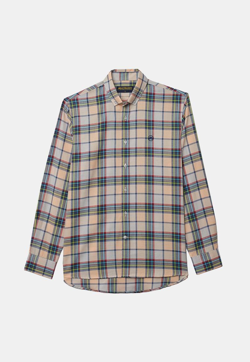 Altonadock Camisa Cuadros Beige Rebajas