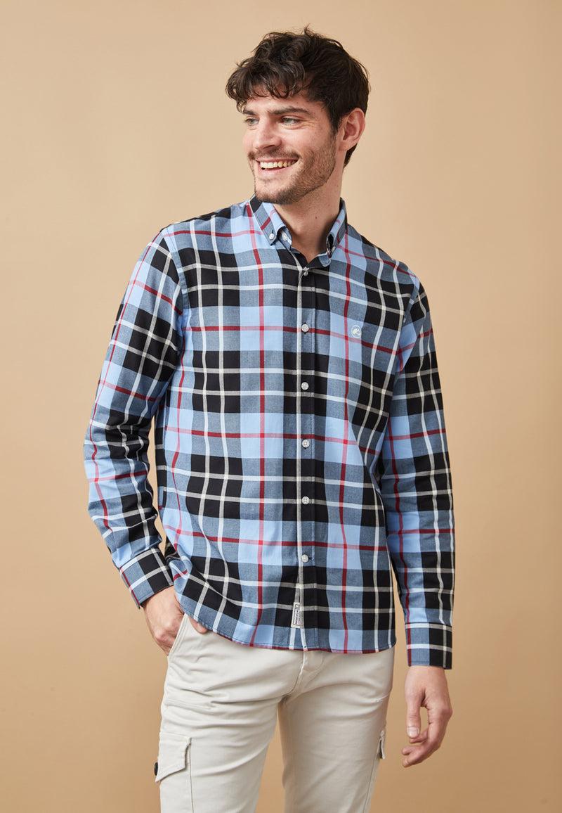 Altonadock Camisa Cuadros Azul Ofertas