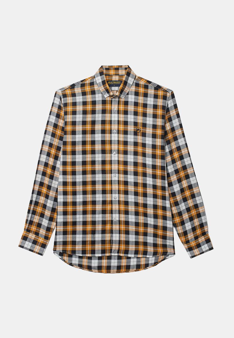 Altonadock Camisa Cuadros Amarillo Venta caliente