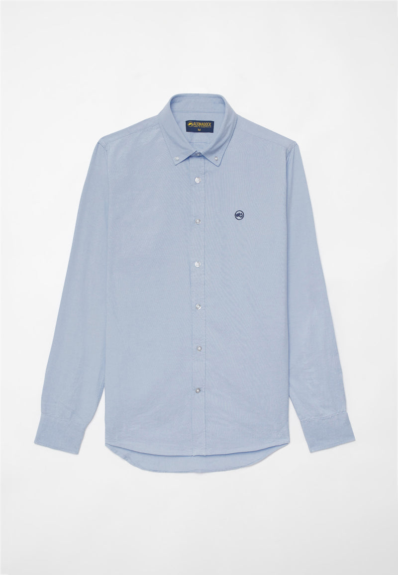 Altonadock Camisa Azul Popelín Gran oferta