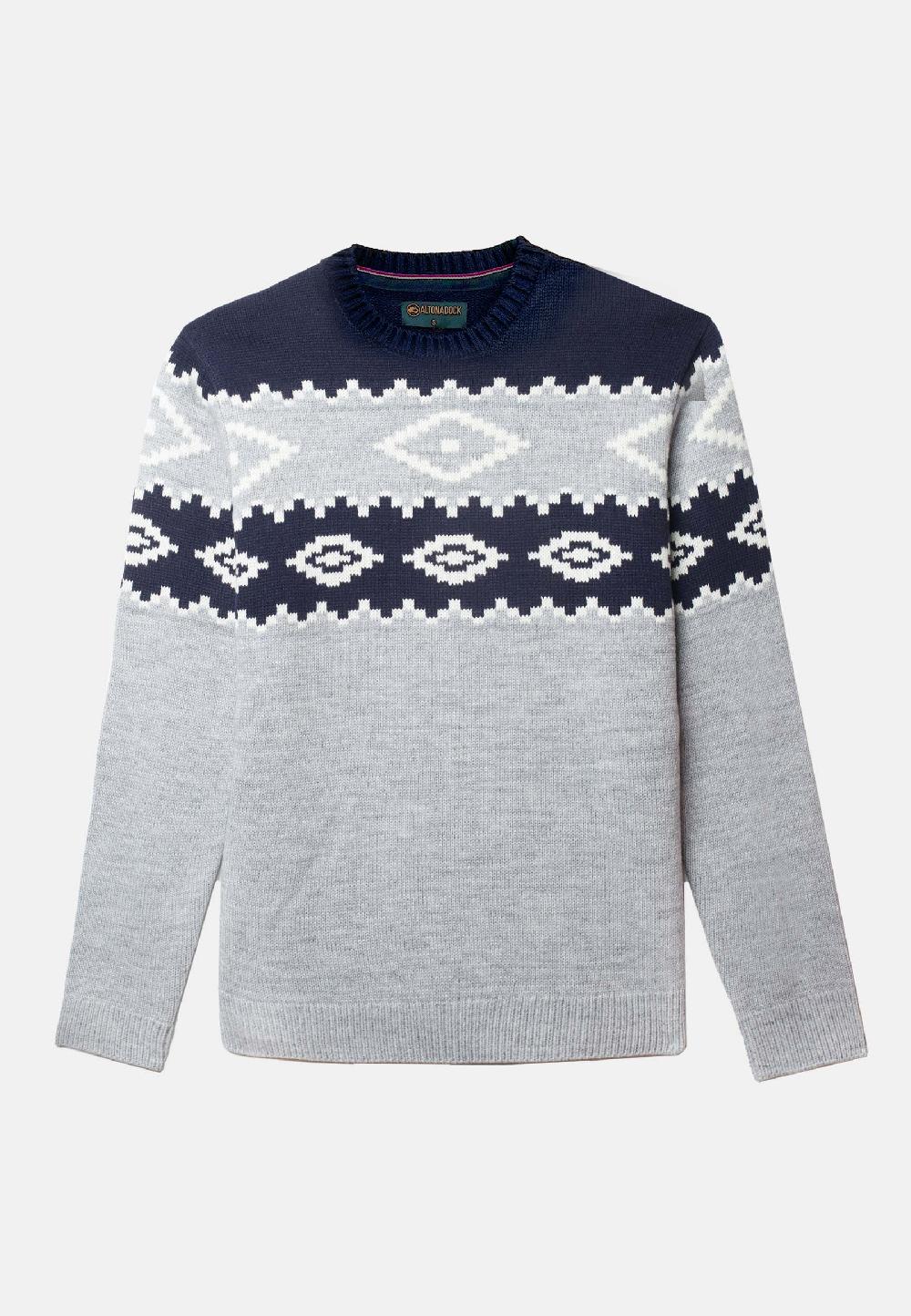 Altonadock Jersey Estampado Gris Tienda