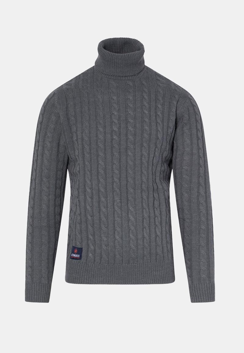 Altonadock Jersey Cuello Vuelto Gris Liquidación