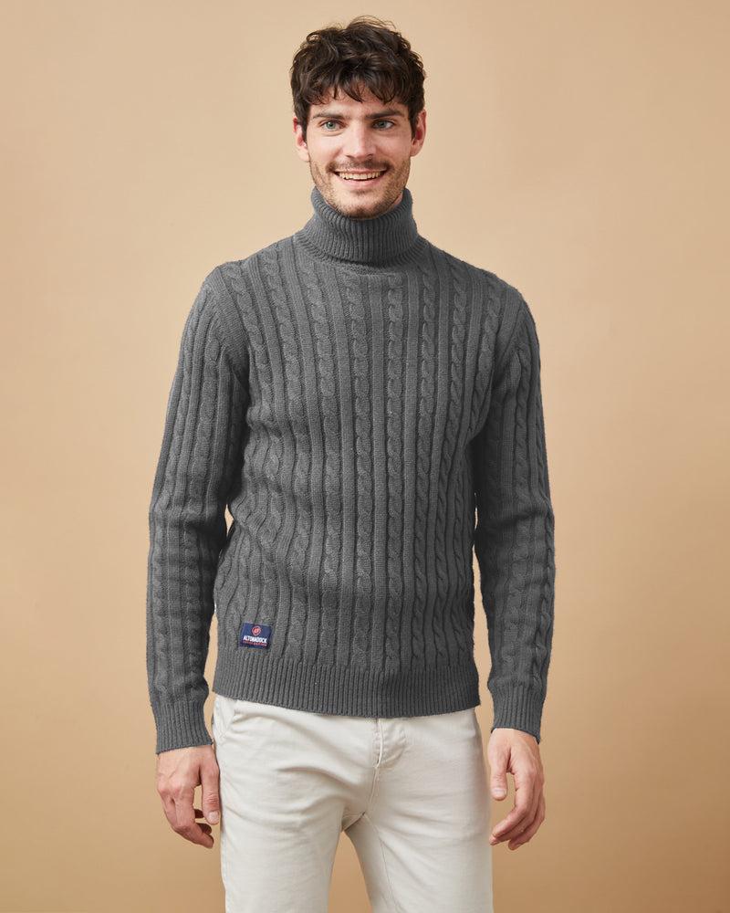 Altonadock Jersey Cuello Vuelto Gris Liquidación