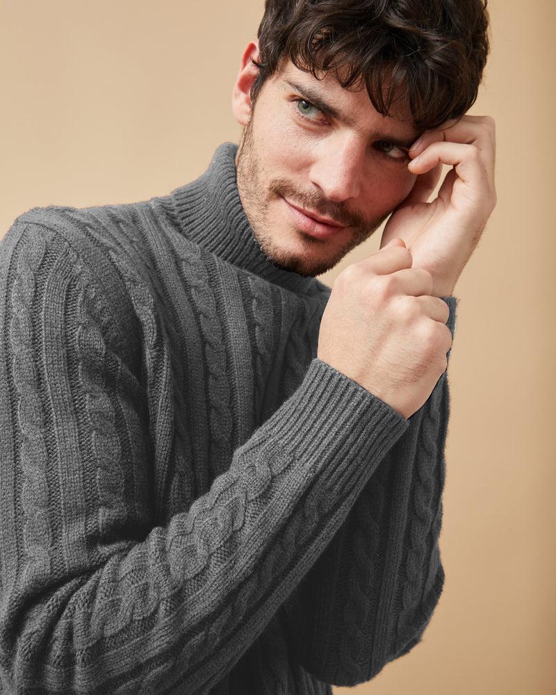 Altonadock Jersey Cuello Vuelto Gris Liquidación