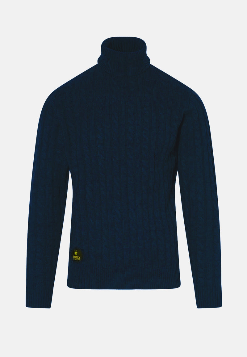 Altonadock Jersey Cuello Vuelto Azul Rebajas online