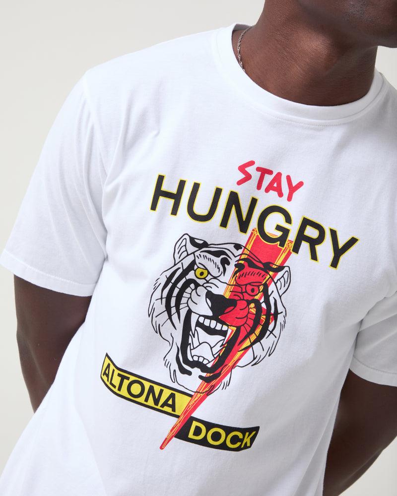 Altonadock Camiseta Hungry Blanca Últimos 3 días