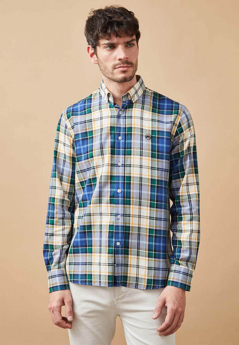 Altonadock Camisa Cuadros Verde Tienda de fábrica