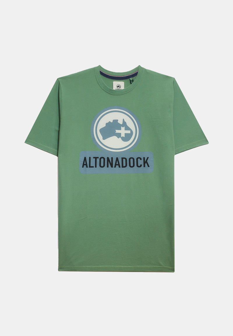 Altonadock Camiseta Brand Verde Descuentos del mes