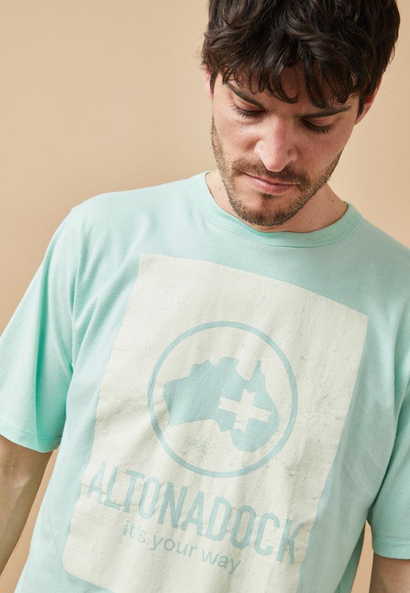 Altonadock Camiseta Verde Agua Oferta exclusiva