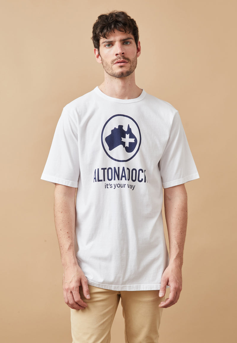 Altonadock Camiseta Brand White Los más vendidos