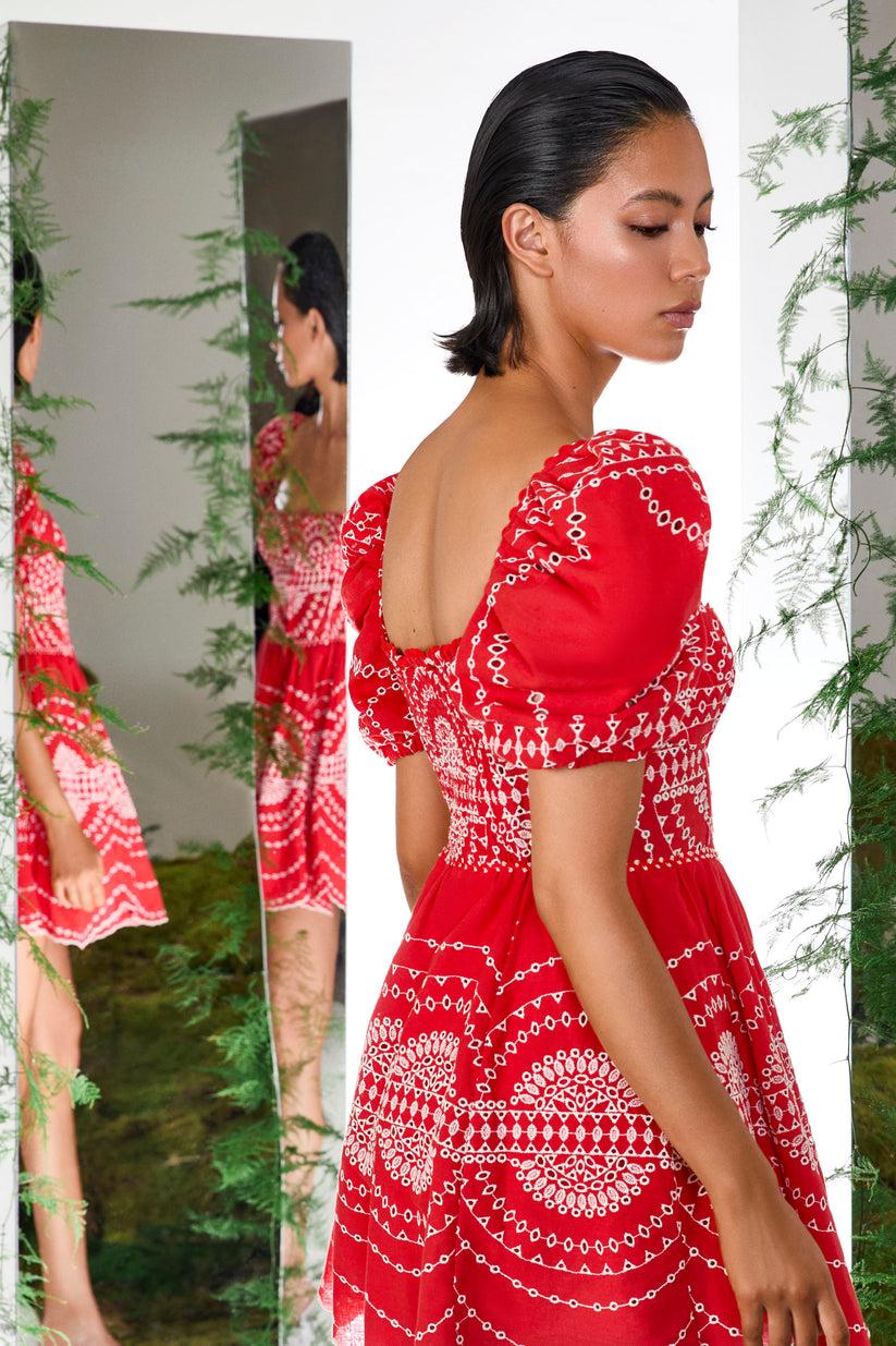 Charo ruiz ibiza Vestido corto Aliza Ahorra y exporta