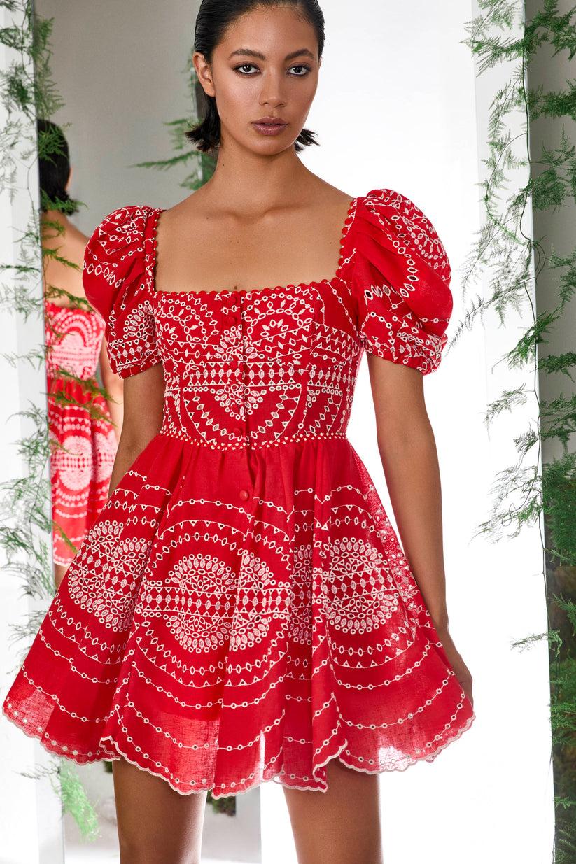Charo ruiz ibiza Vestido corto Aliza Ahorra y exporta