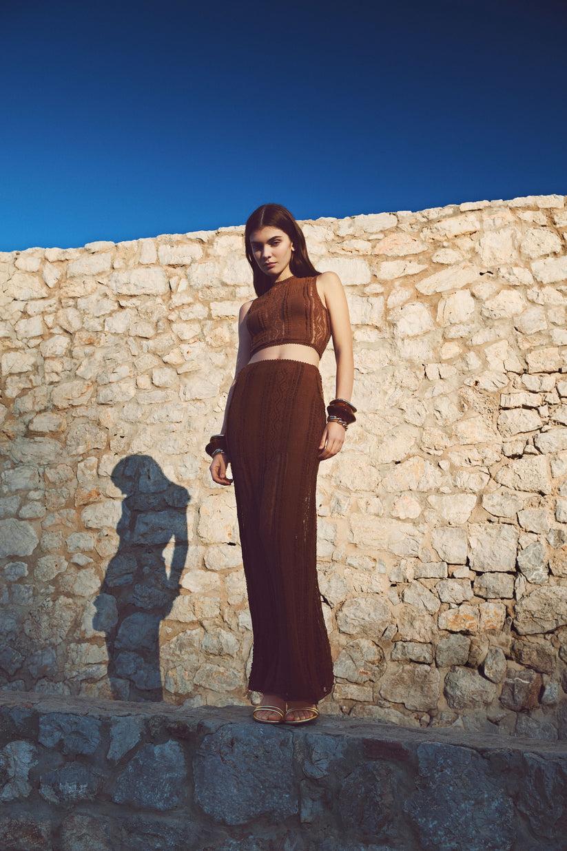 Charo ruiz ibiza Falda larga Apate Rebajas baratas
