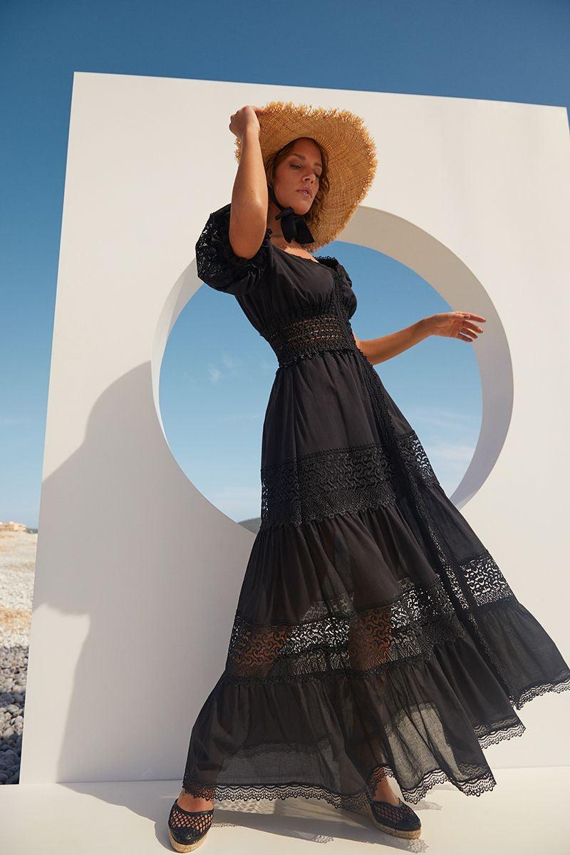 Charo ruiz ibiza Vestido largo Clemence Oferta especial de fábrica