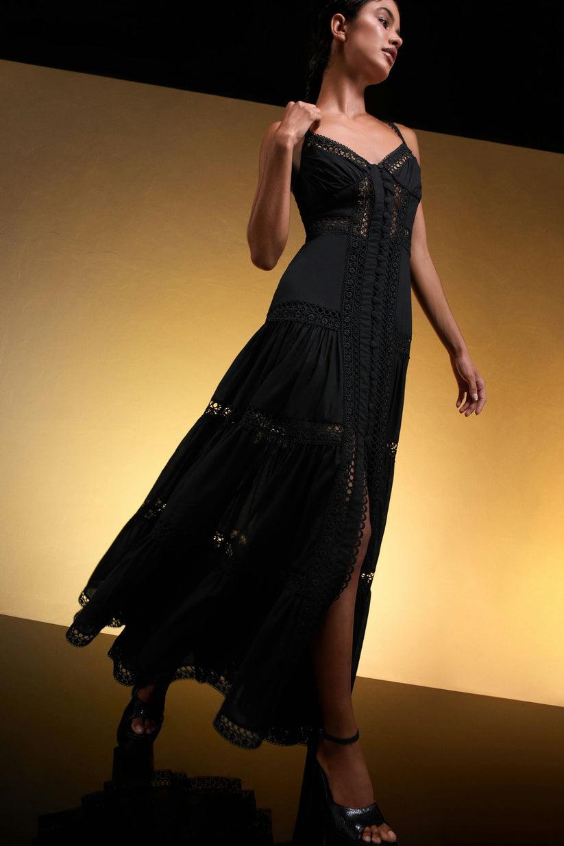Charo ruiz ibiza Vestido largo Ardele Venta caliente