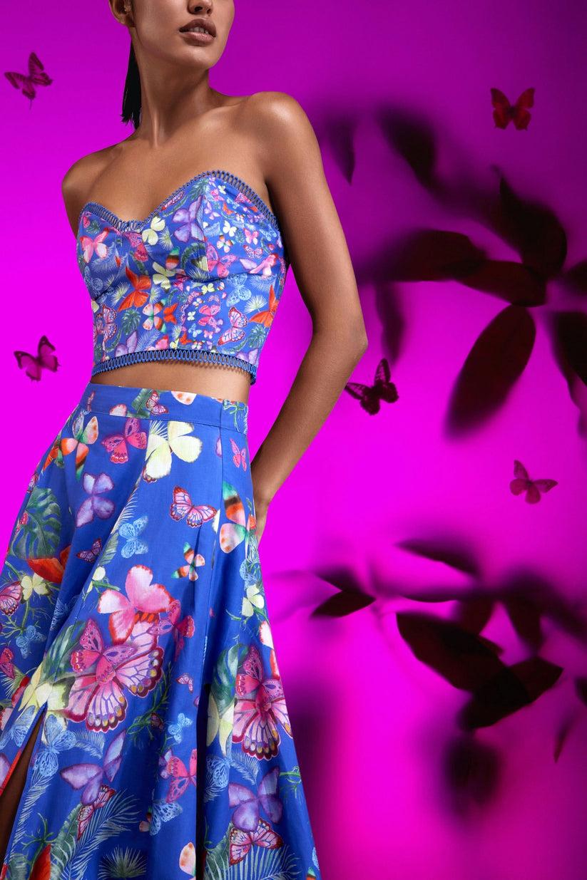 Charo ruiz ibiza Bustier Vio COMPRAR AHORA