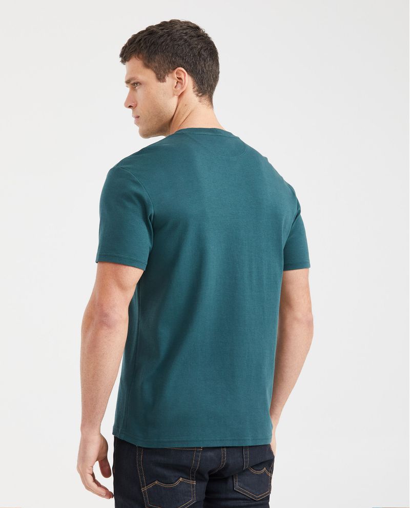 Chevignon Camiseta Básica Slim Fit Cuello Redondo en Algodón Doble Punto para Hombre Envío internacional gratuito