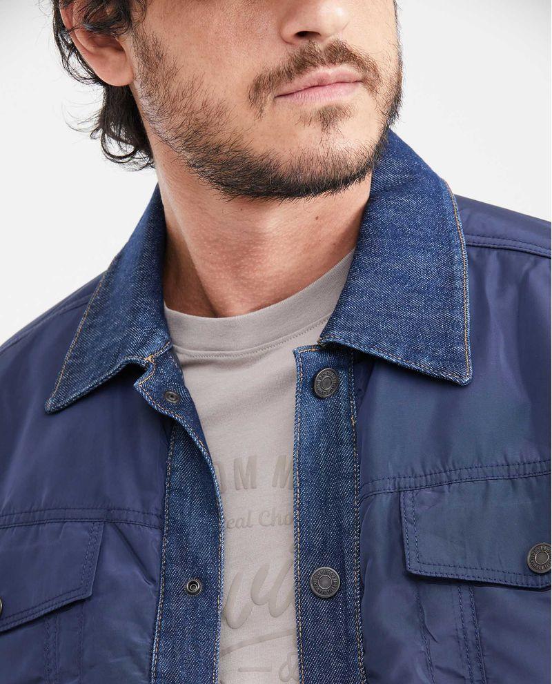 Chevignon Chaqueta Doble Faz en Denim Azul Ultra Oscuro para Hombre Ahorra y exporta
