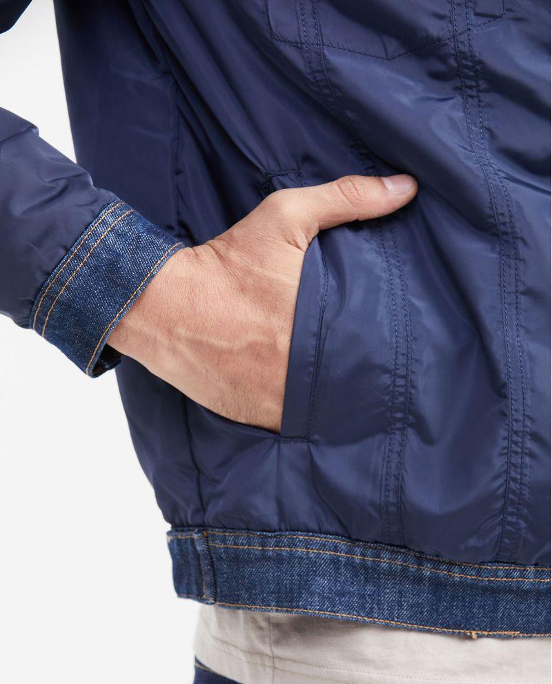 Chevignon Chaqueta Doble Faz en Denim Azul Ultra Oscuro para Hombre Ahorra y exporta