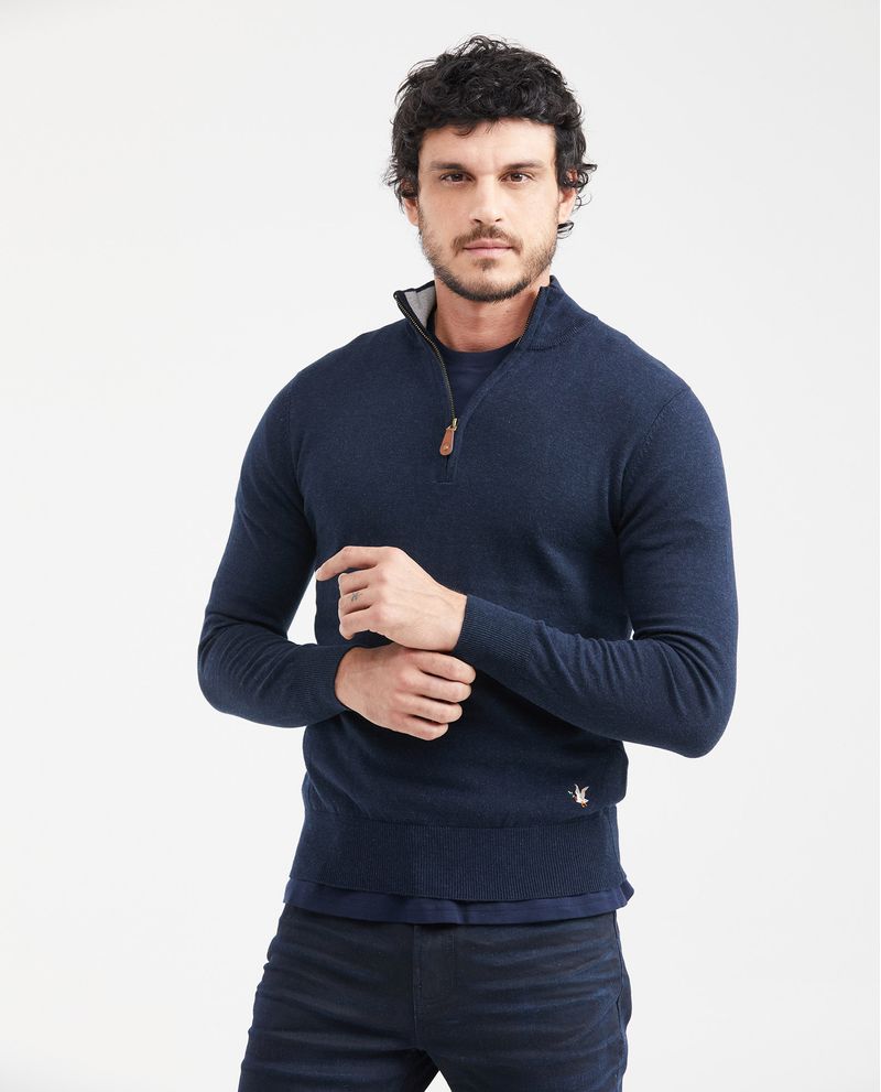 Chevignon Suéter Tejido con Cuello Nerú para Hombre