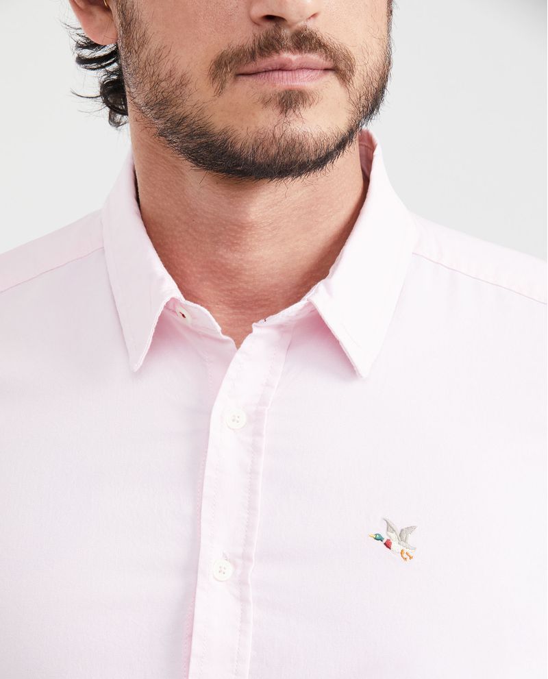 Chevignon Camisa Slim Fit Manga Corta en Algodón para Hombre Rebajas de fin de temporada