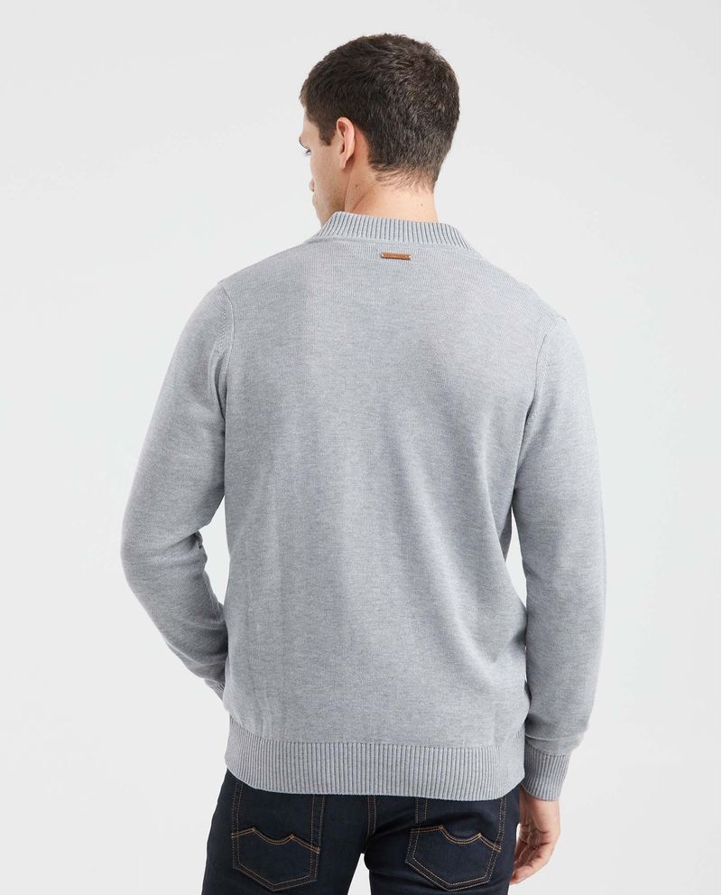 Chevignon Chaqueta Tejida con Cuello Nerú para Hombre Tienda