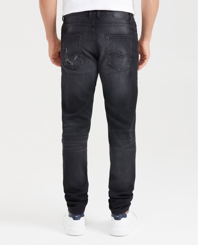 Chevignon Jean Súper Slim Fit Tiro Bajo Bota Super Slim Negro para Hombre Rebajas online