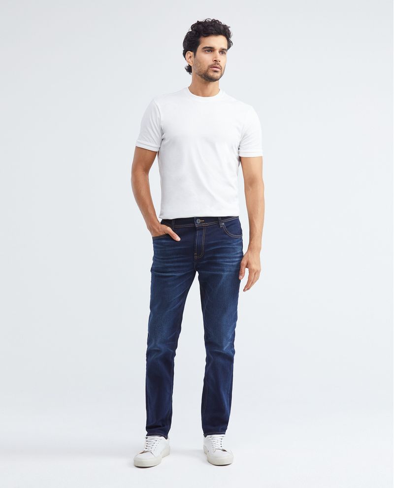 Chevignon Jean de Hombre Straight Fit Morrison Bota Slim - Azul Oscuro Solo queda un día
