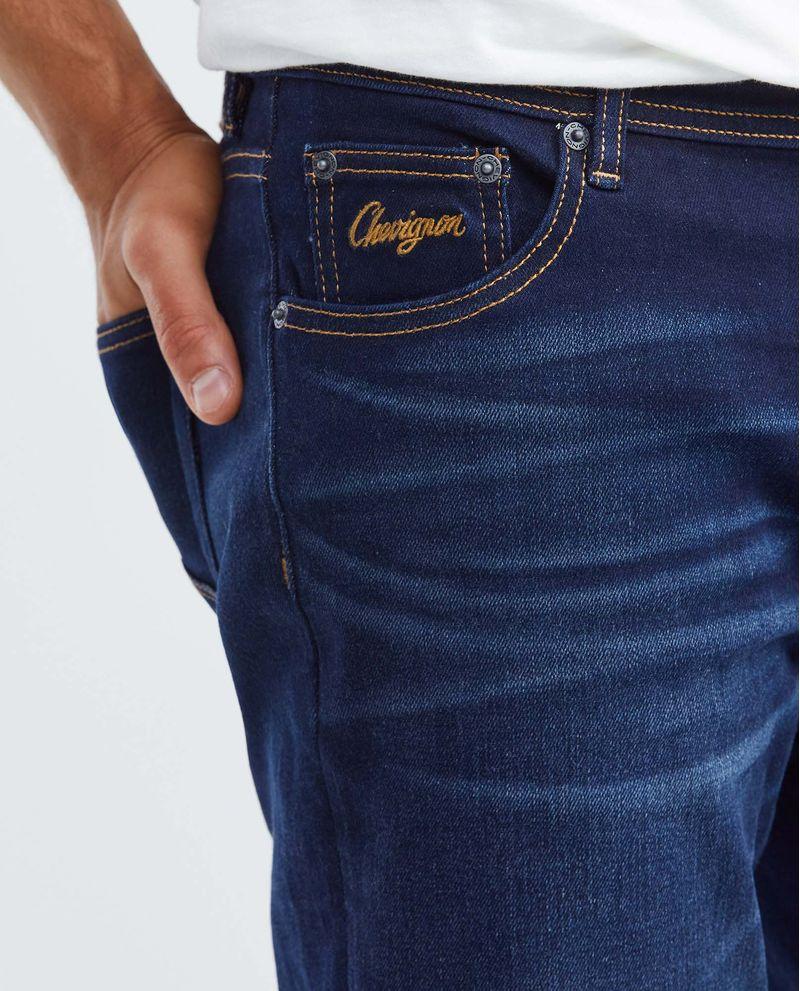 Chevignon Jean de Hombre Straight Fit Morrison Bota Slim - Azul Oscuro Solo queda un día
