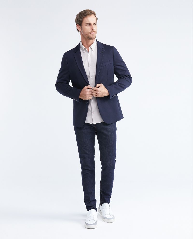 Chevignon Blazer en Tejido de Punto con Bolsillos Funcionales para Hombre Liquidación