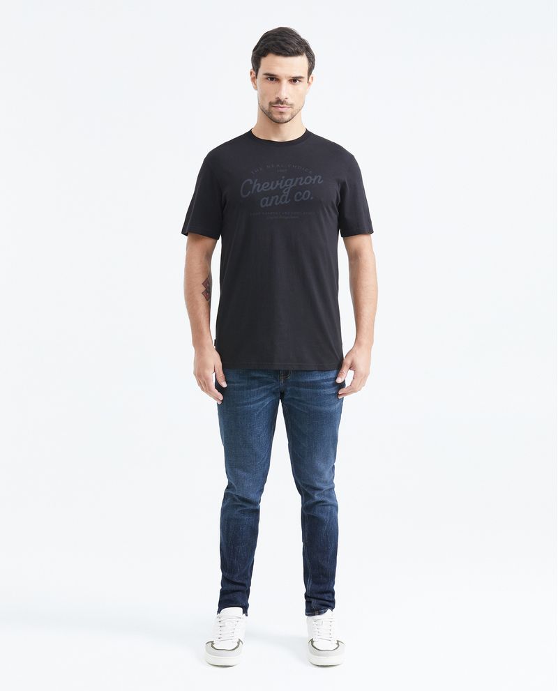 Chevignon Camiseta Classic Fit Estampada Cuello Redondopara Hombre Ahorra y exporta