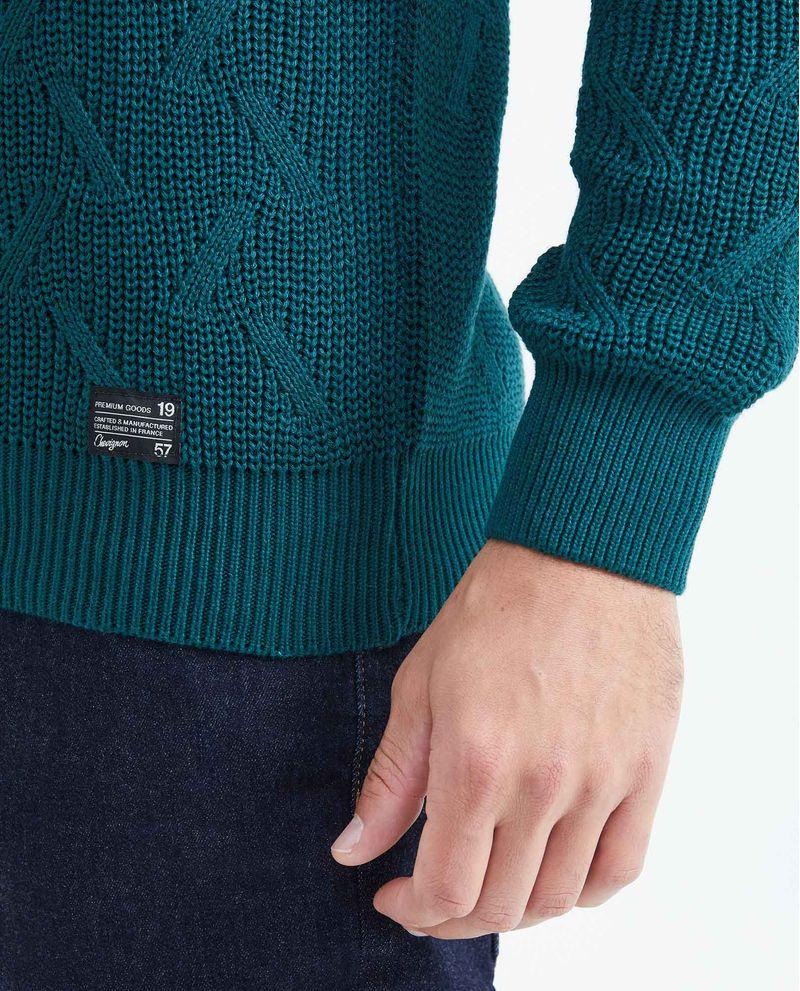 Chevignon Suéter Tejido con Cuello Redondo Grueso para Hombre Ofertas de temporada