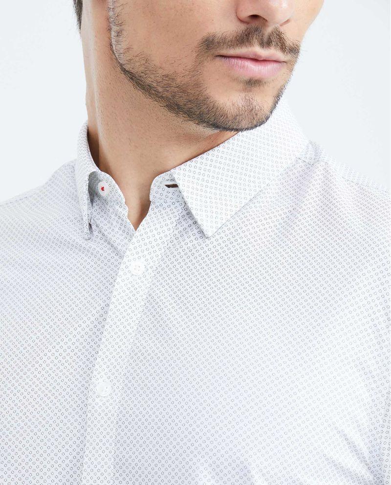 Chevignon Camisa Premium Manga Larga con Estampado Mini Print para Hombre 2025