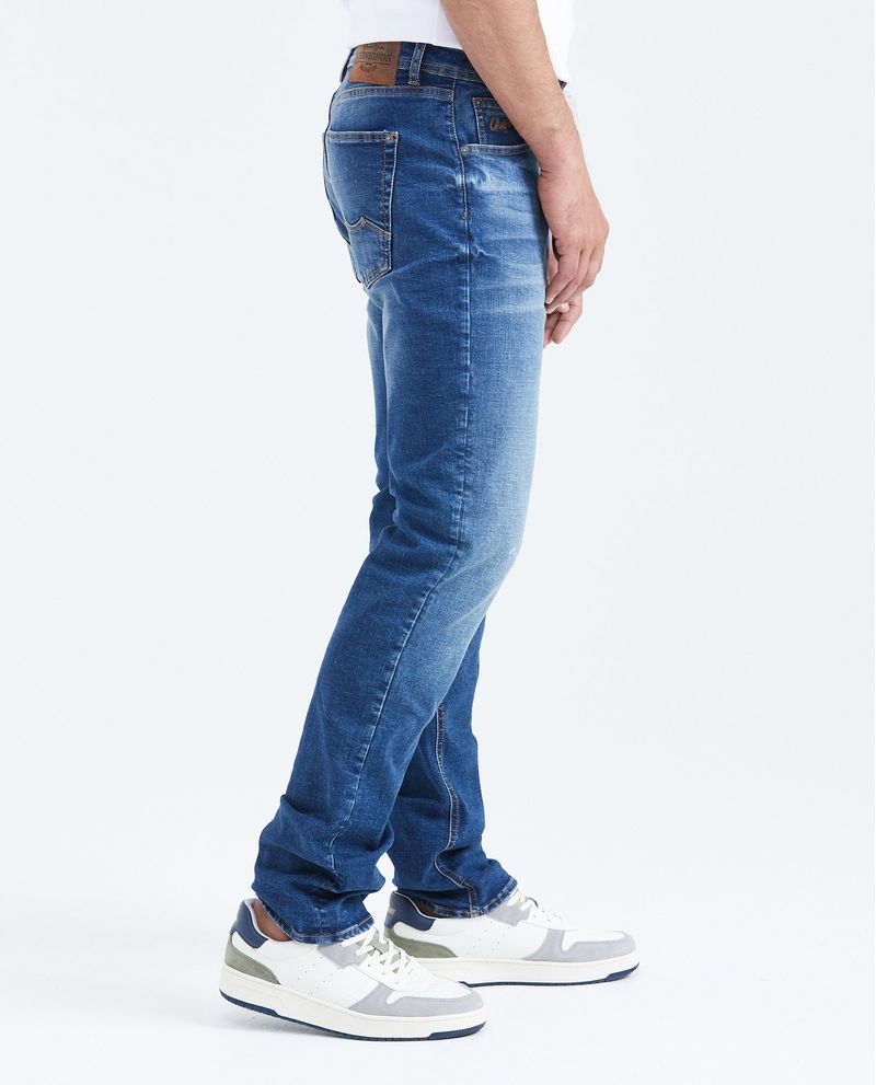 Chevignon Jean Straight Fit Tiro Medio Boot Cut Azul Medio para Hombre Venta caliente