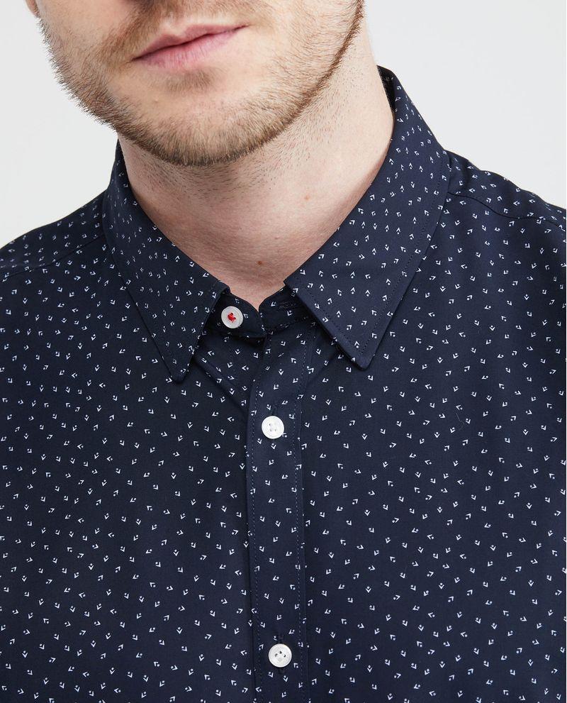 Chevignon Camisa Premium de Hombre Slim Fit Manga Larga - Mini Print Fibras Bambú Los más vendidos