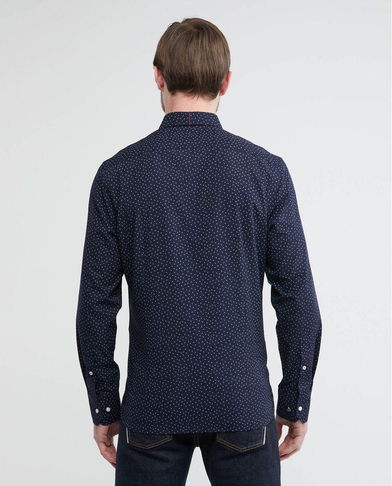 Chevignon Camisa Premium de Hombre Slim Fit Manga Larga - Mini Print Fibras Bambú Los más vendidos